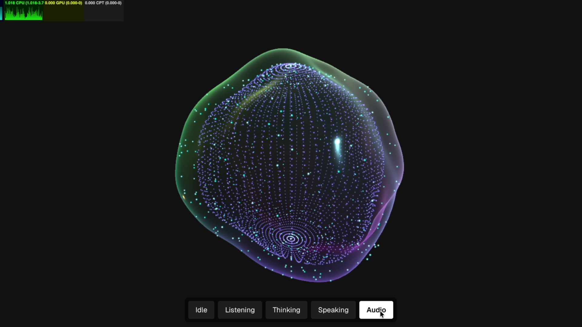 Audio Particles Bubble — screenshot 3